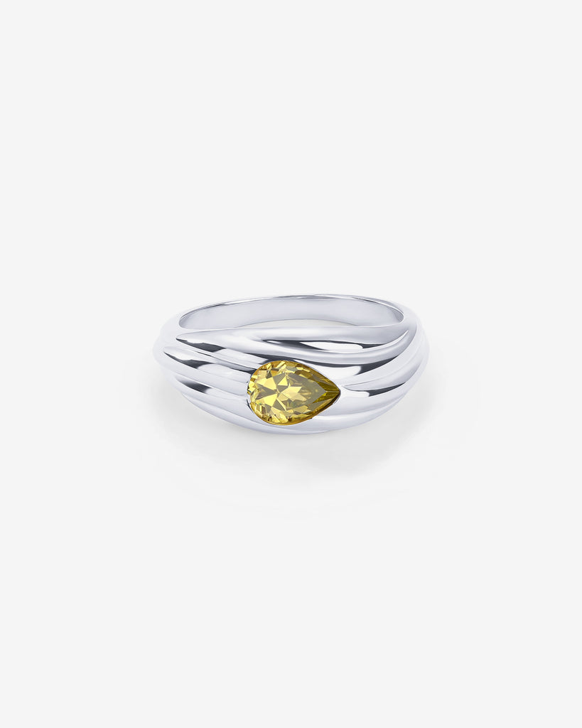 #Variant_White Gold/ GREEN CZ