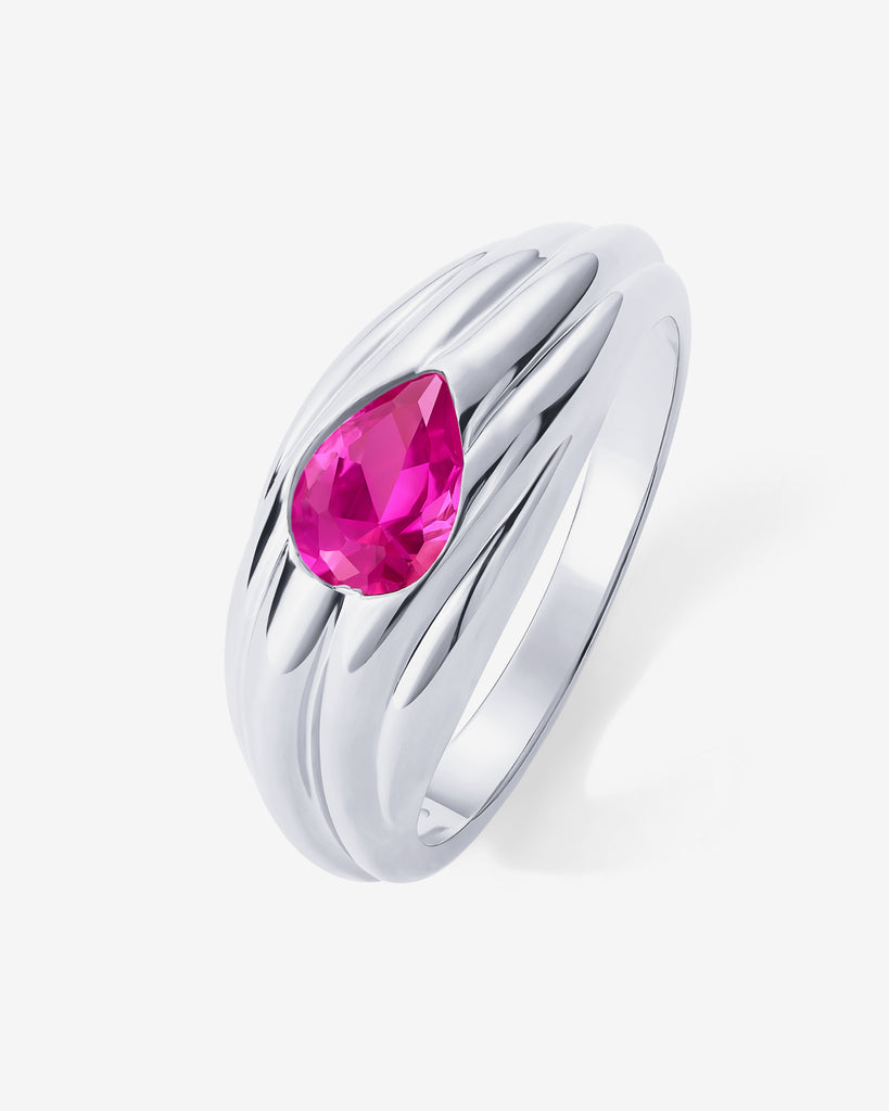 #Variant_White Gold/ PINK CZ