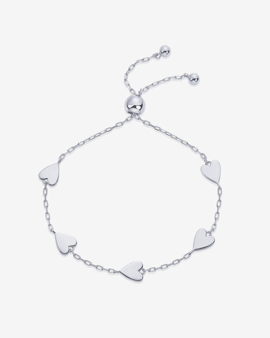 Station Heart Bracelet