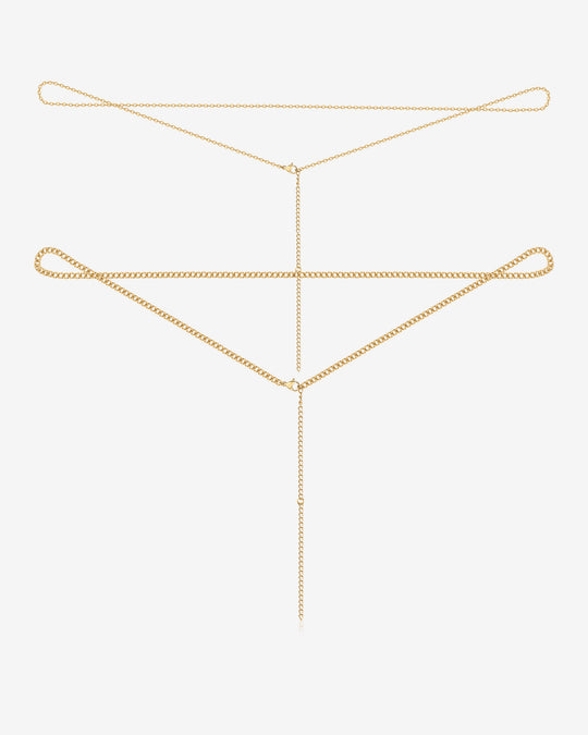 Layered Waist Body Chain