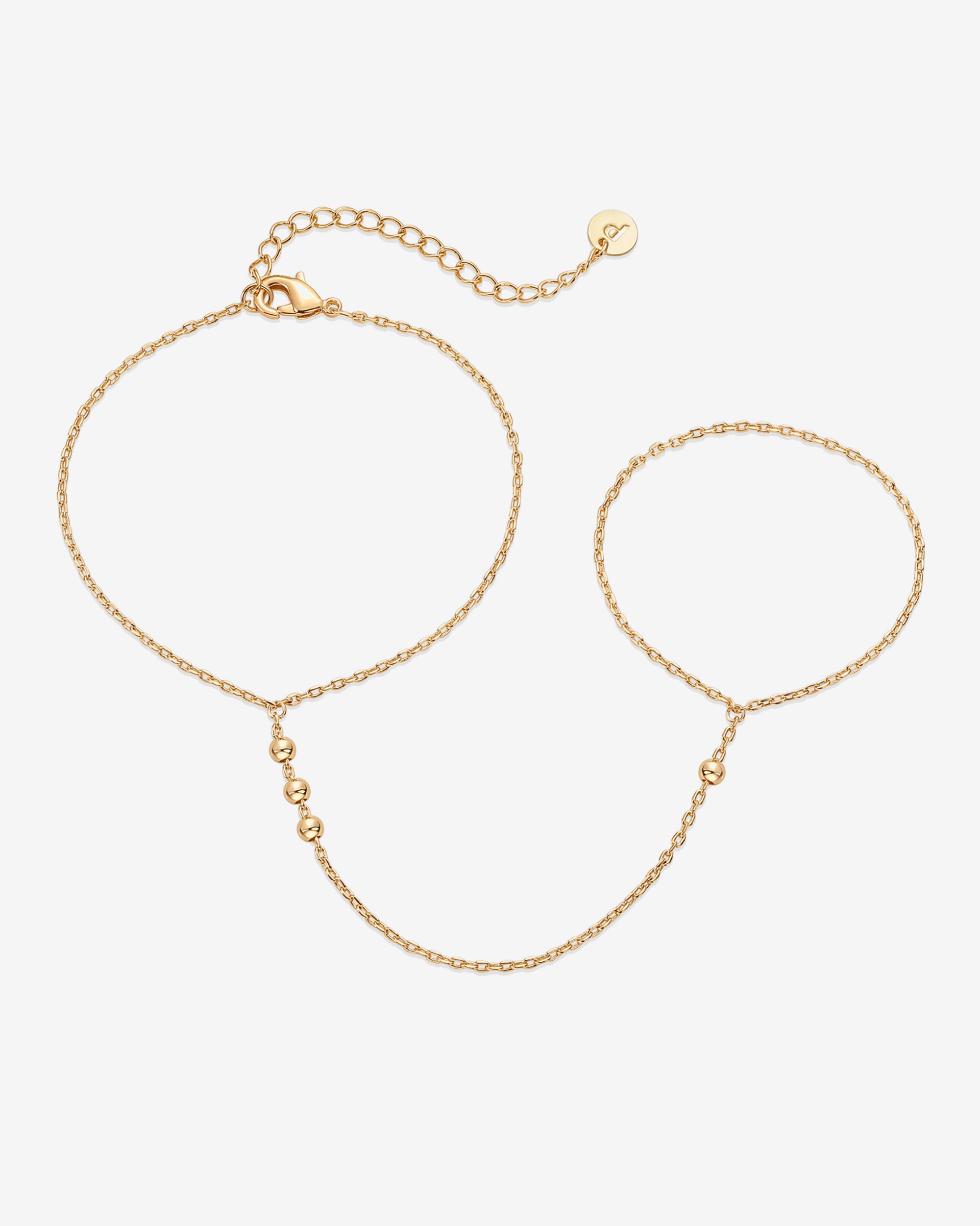 人気ブランド【PAVOI】Climber CZ Hand Chainブレスレット 人気ブランド【PAVOI】Beaded Chainブレスレット
