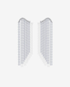 Chain Crawler Dangle Earrings