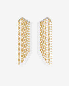 Chain Crawler Dangle Earrings