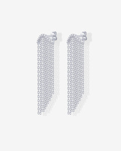 Chain Crawler Dangle Earrings