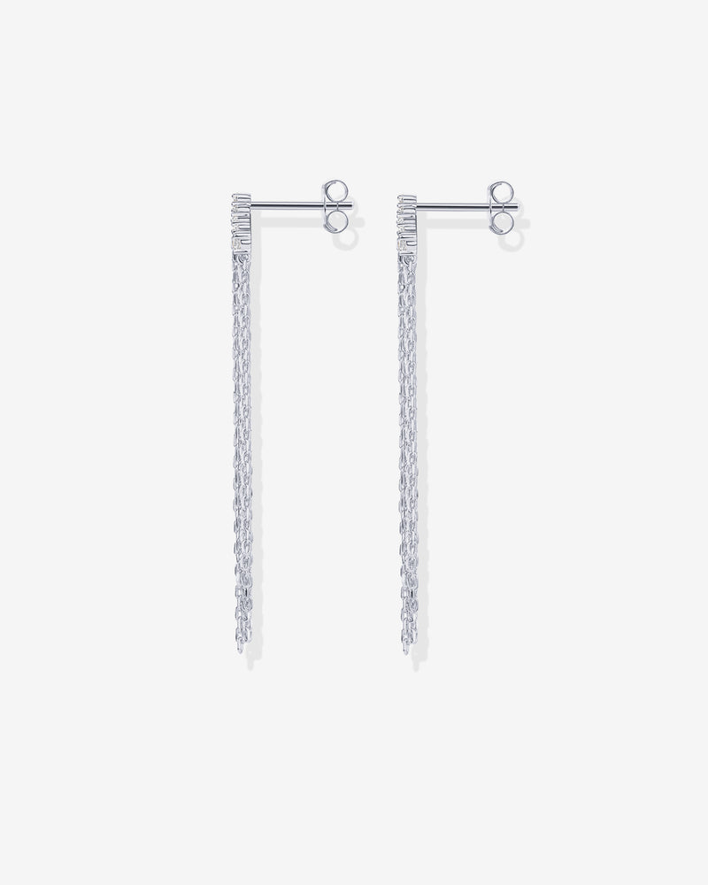 Chain Crawler Dangle Earrings