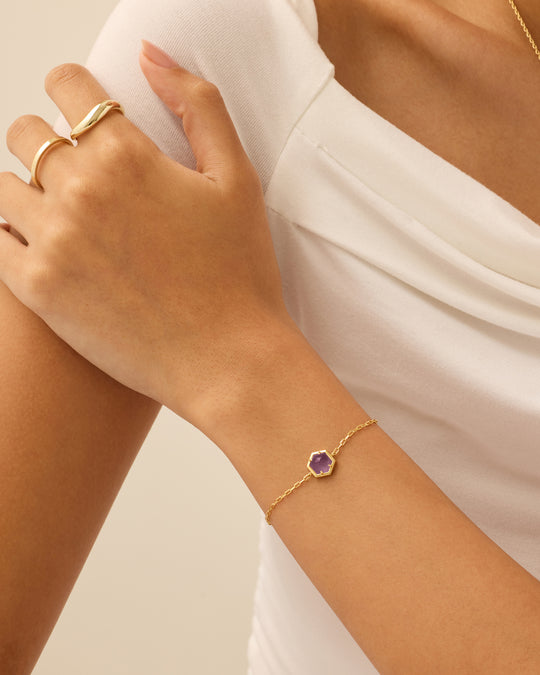 #Variant_Yellow Gold/Rose Quartz