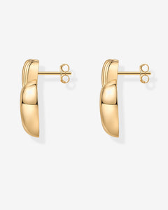 Mini Heart Door Knocker Earrings
