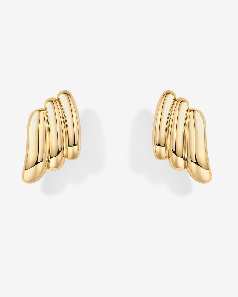 Angel Wing Stud Earrings