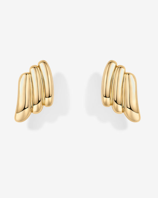 Angel Wing Stud Earrings