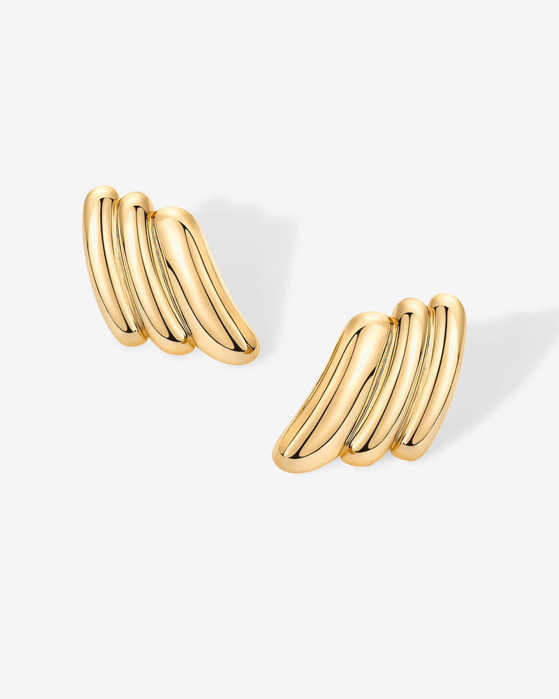 Angel Wing Stud Earrings