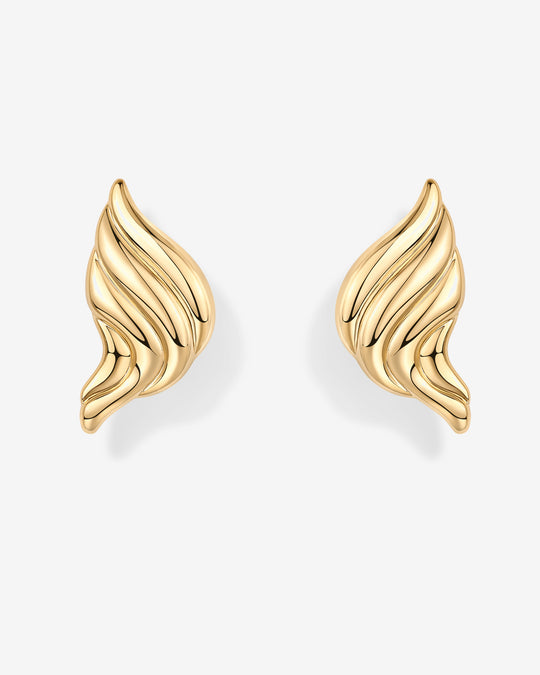Croissant Stud Earrings