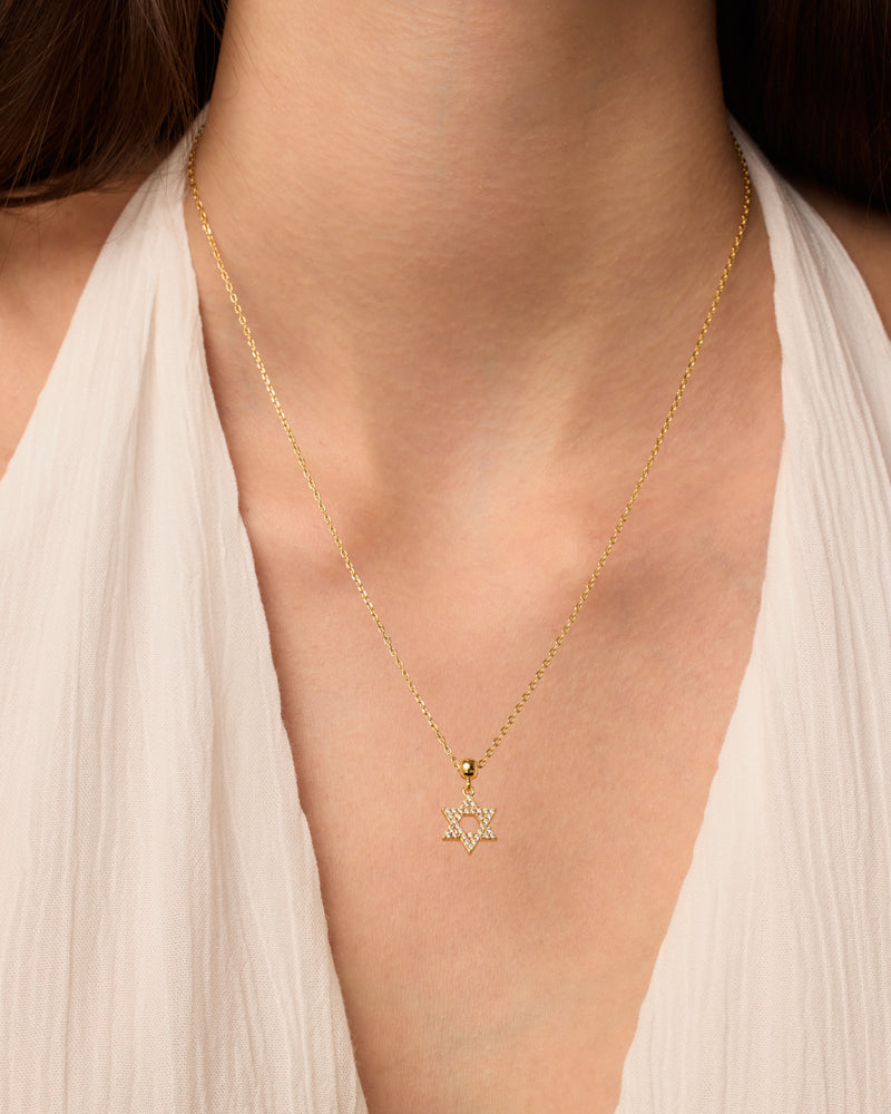 #Variant_Yellow Gold / Star of David