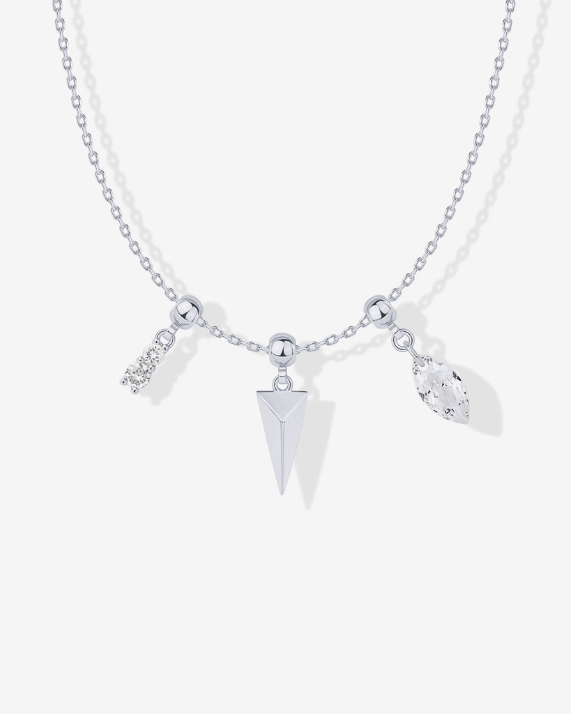#Variant_White Gold / Whimsy Spike Charm
