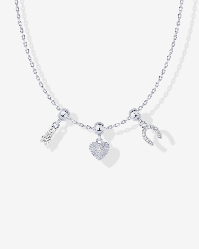 #Variant_White Gold / Whimsy Horseshoe Charm