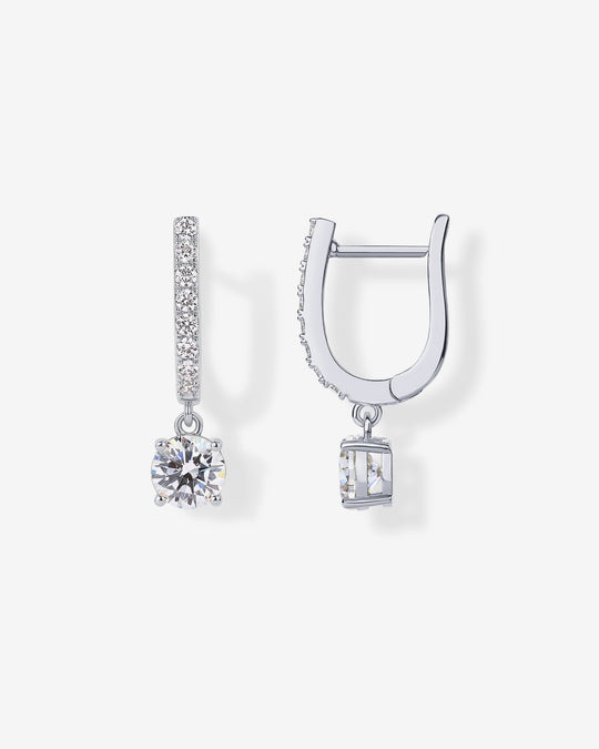 Bridal Huggie Earrings