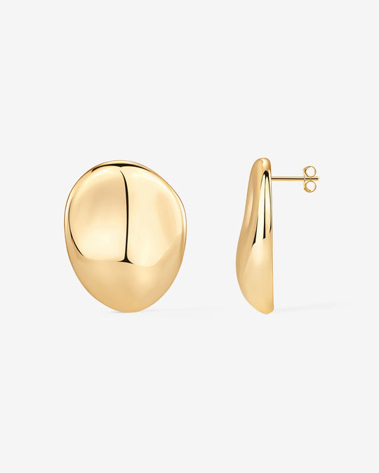 Hammered Teardrop Earrings