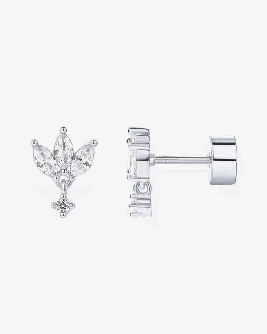 Lotus Dangle Screwbacks
