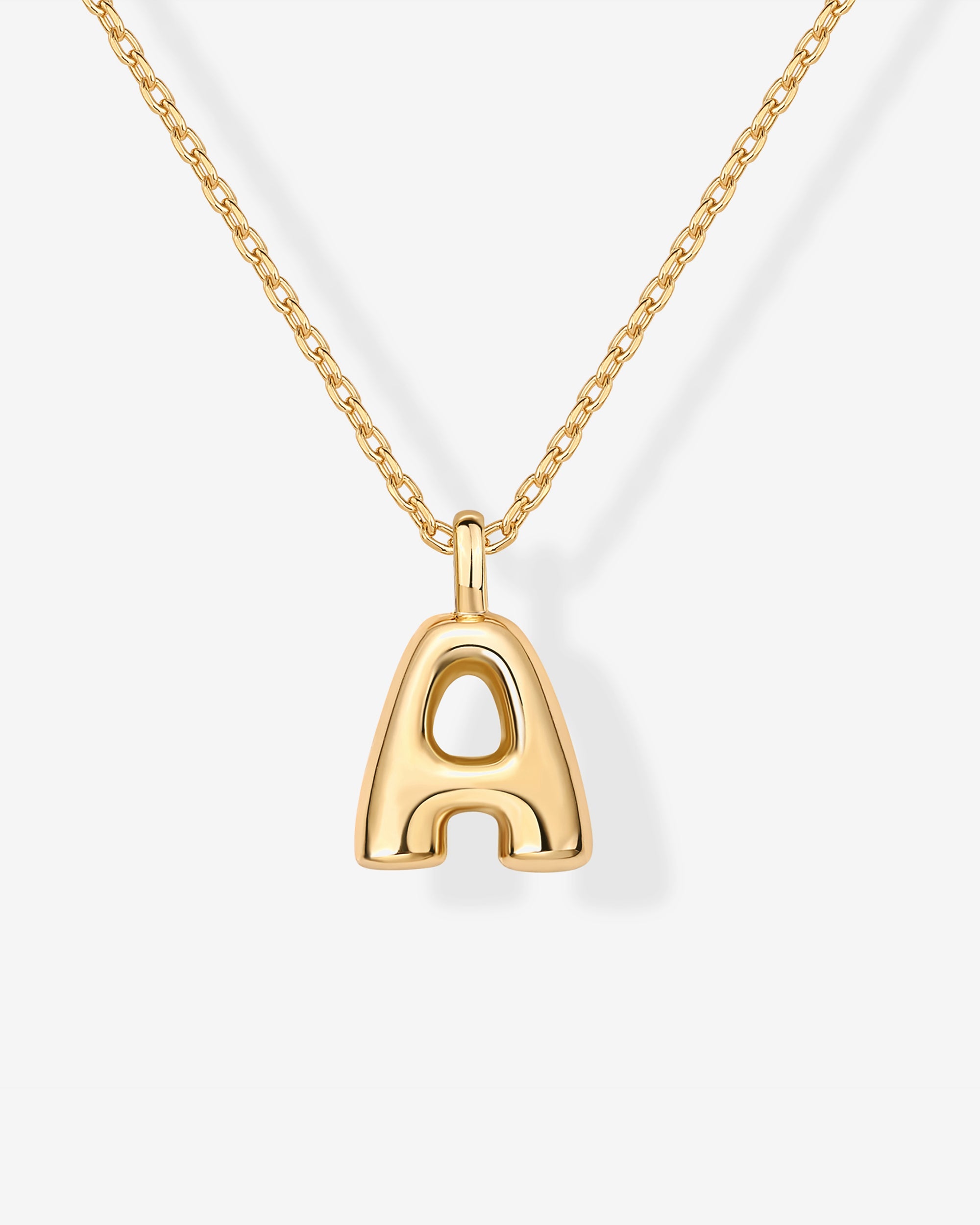 Bubble Initial Pendant – PAVOI