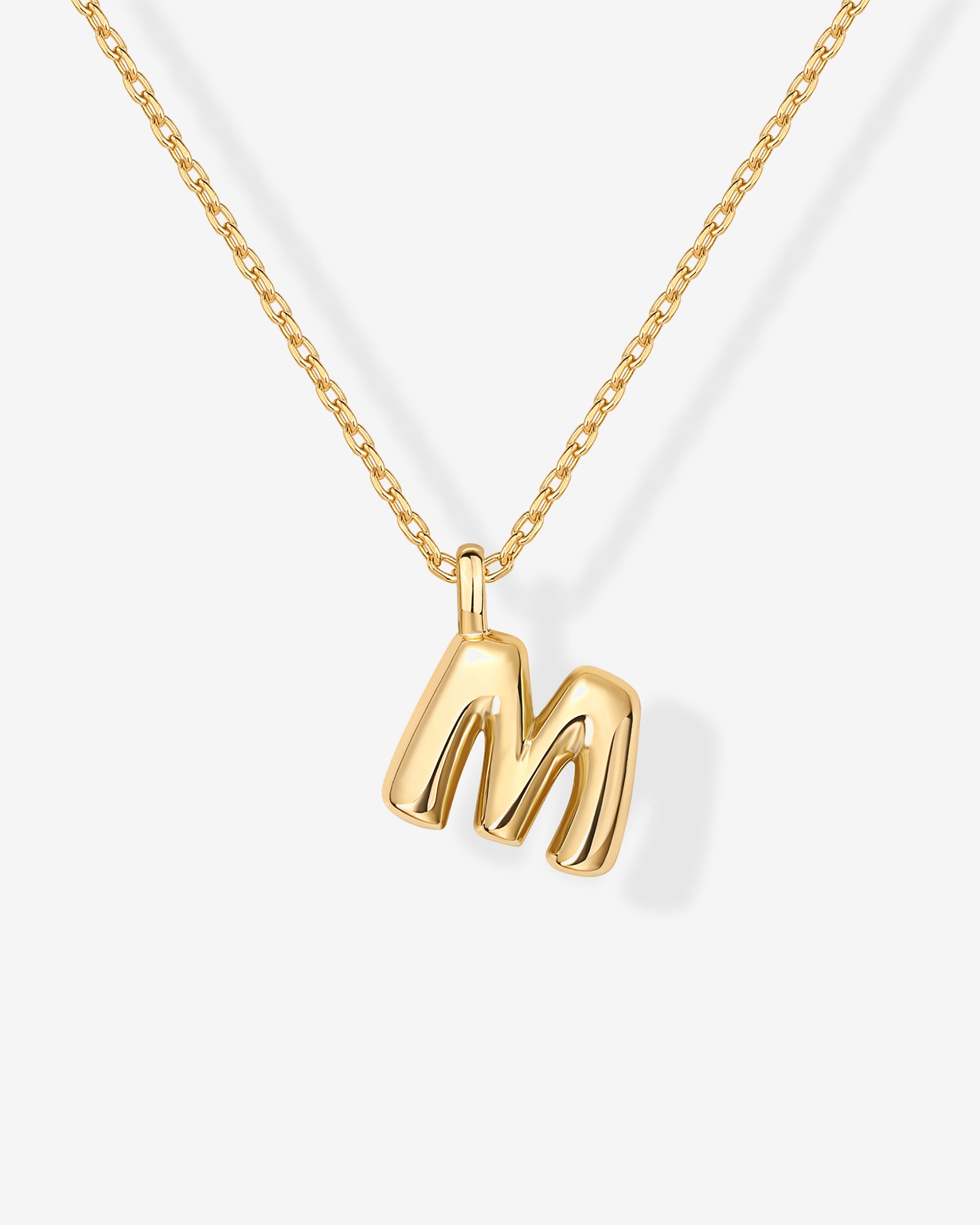 Bubble Initial Pendant – PAVOI