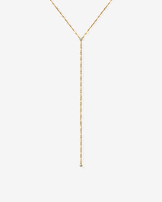Keep It Simple Lariat Necklace