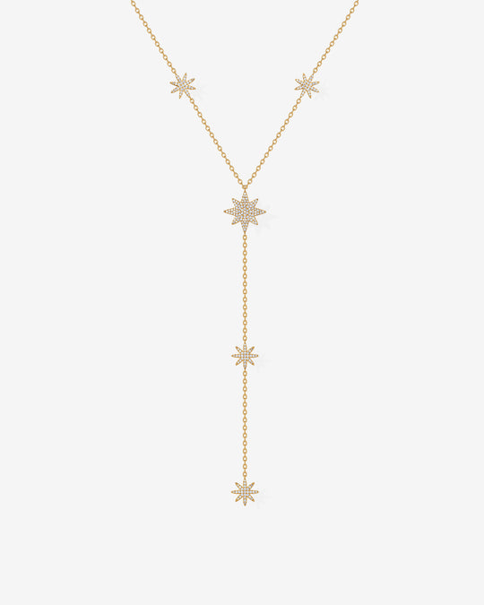 Starburst Lariat Necklace