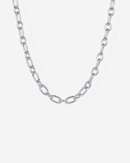 Chunky Oval Link Chain Necklace