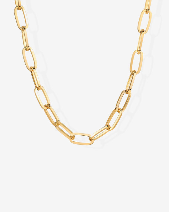 Chunky Paperclip Chain Necklace