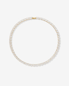 Pear Tennis Necklace