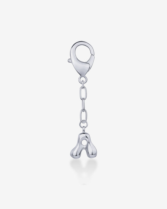 Bubble Letter Bag Charm
