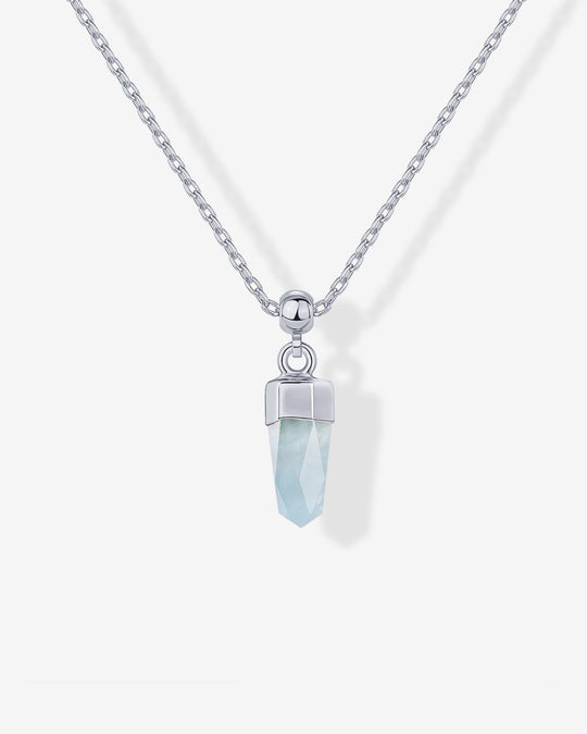 Dainty Crystal Charm Pendant Necklace