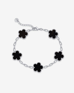 Gemstone Clover Bracelet