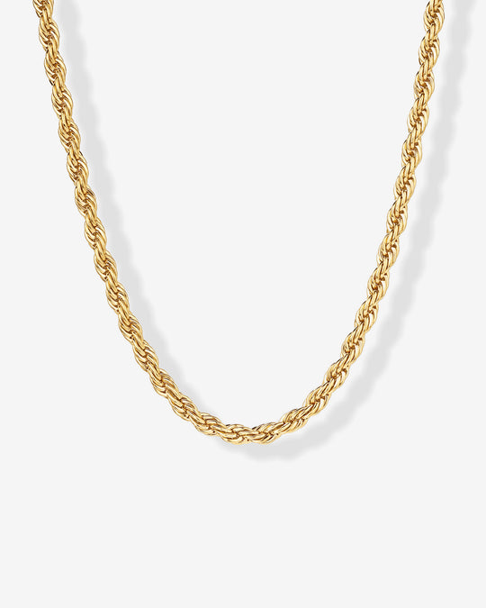 Waterproof Rope Chain Necklace