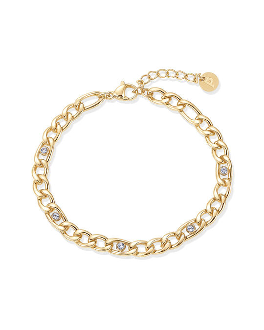 Waterproof Curb Chain Bracelet