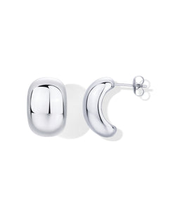 Waterproof Dome Hoop Earrings
