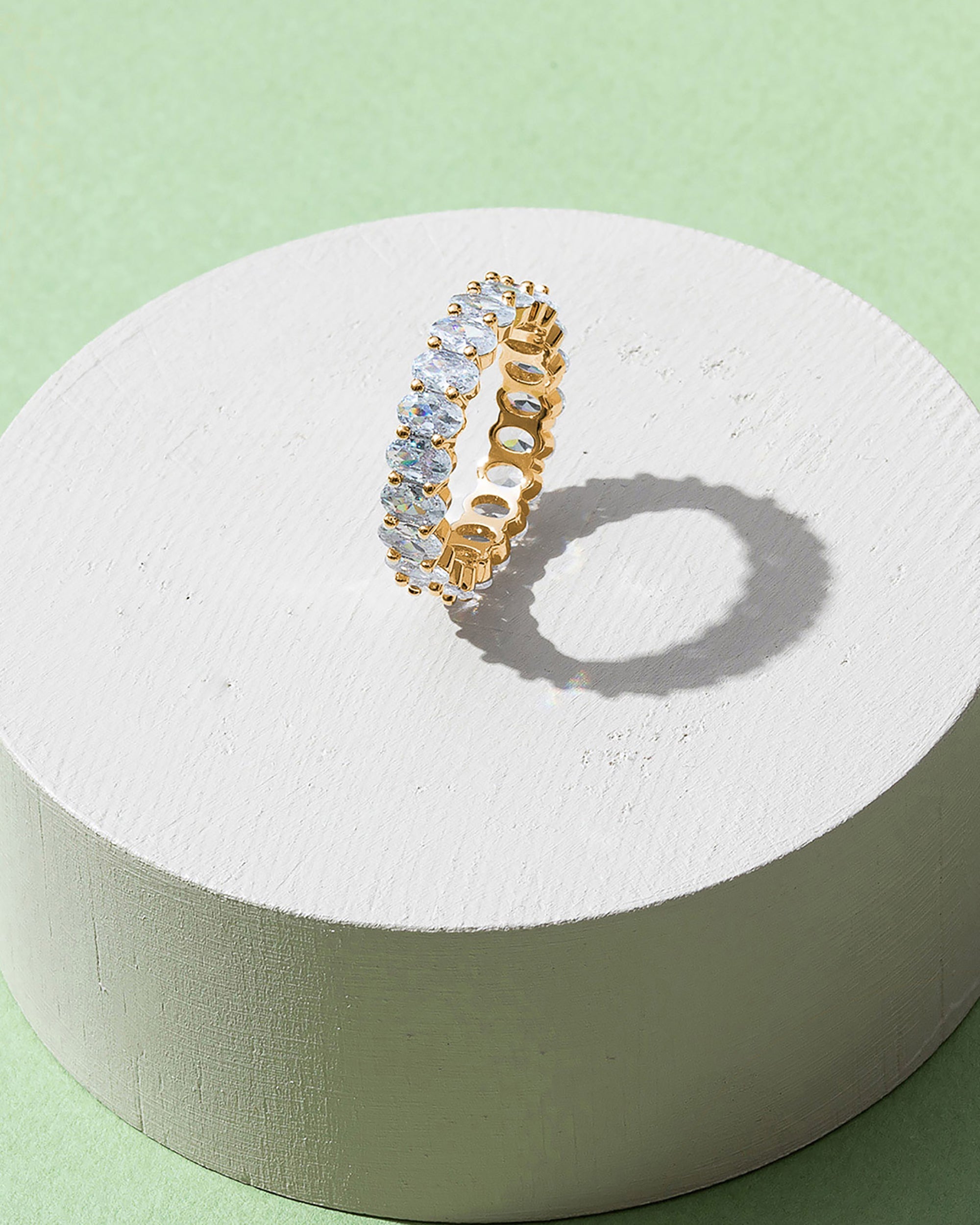 Oval Eternity Band | Pavoi Jewelry | Affordable Fashion