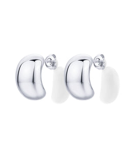 Waterproof Dome Hoop Earrings