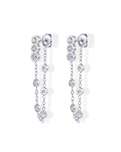Waterproof Long Drop Earrings