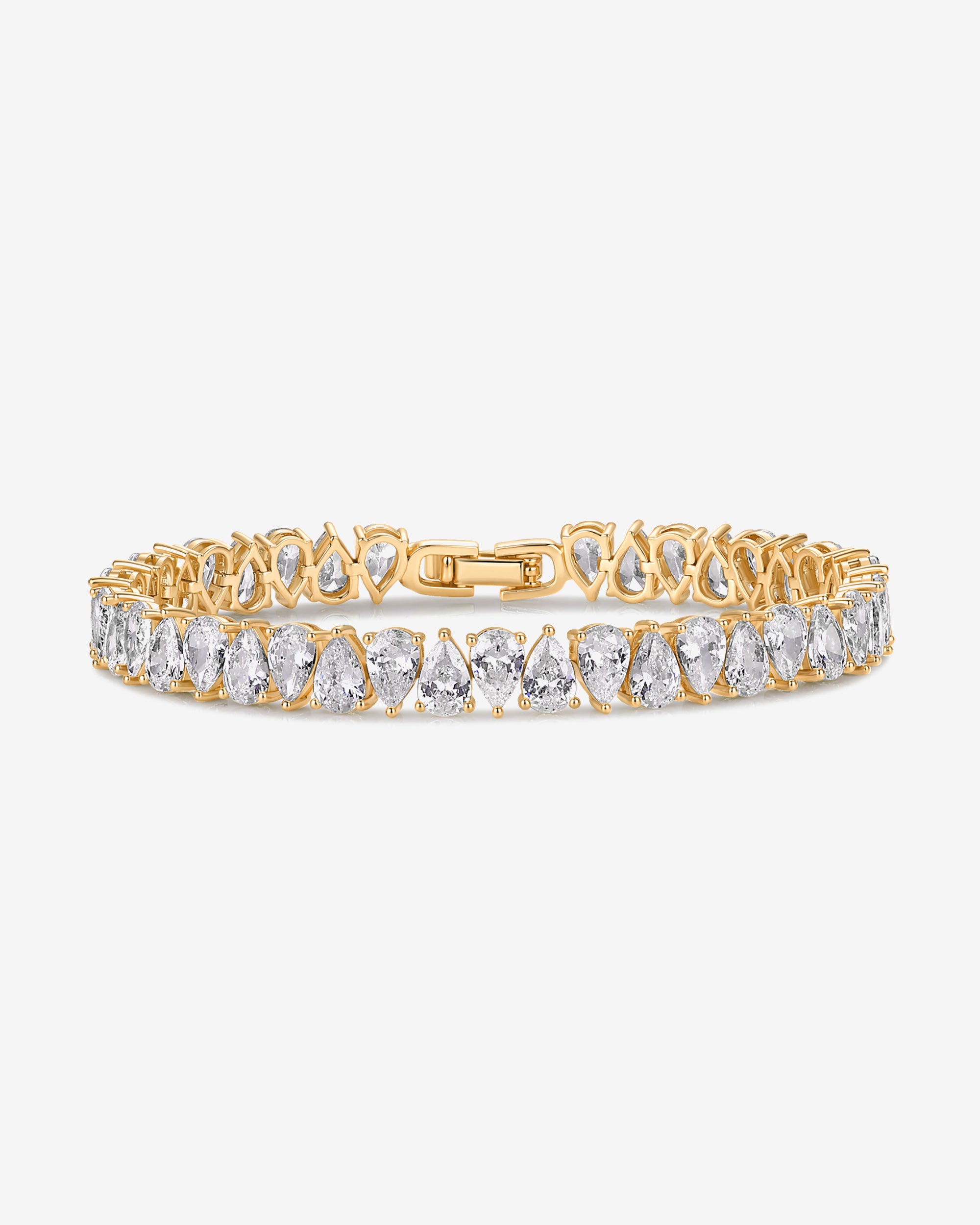 Pear Cubic Zirconia Tennis Bracelet – PAVOI