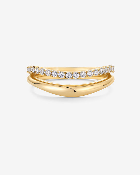 Wavy Split Ring
