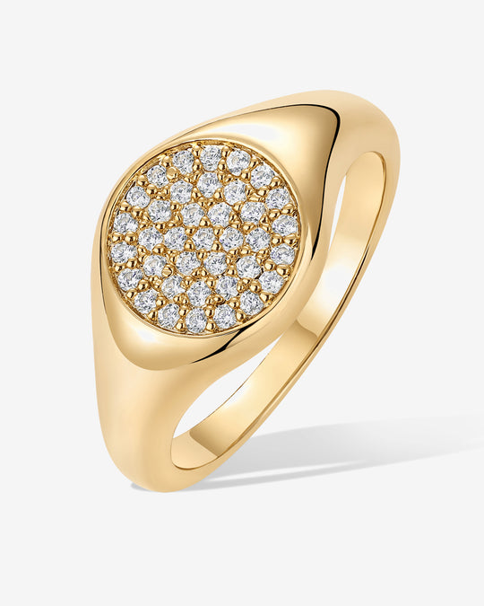 Thin Signet Ring