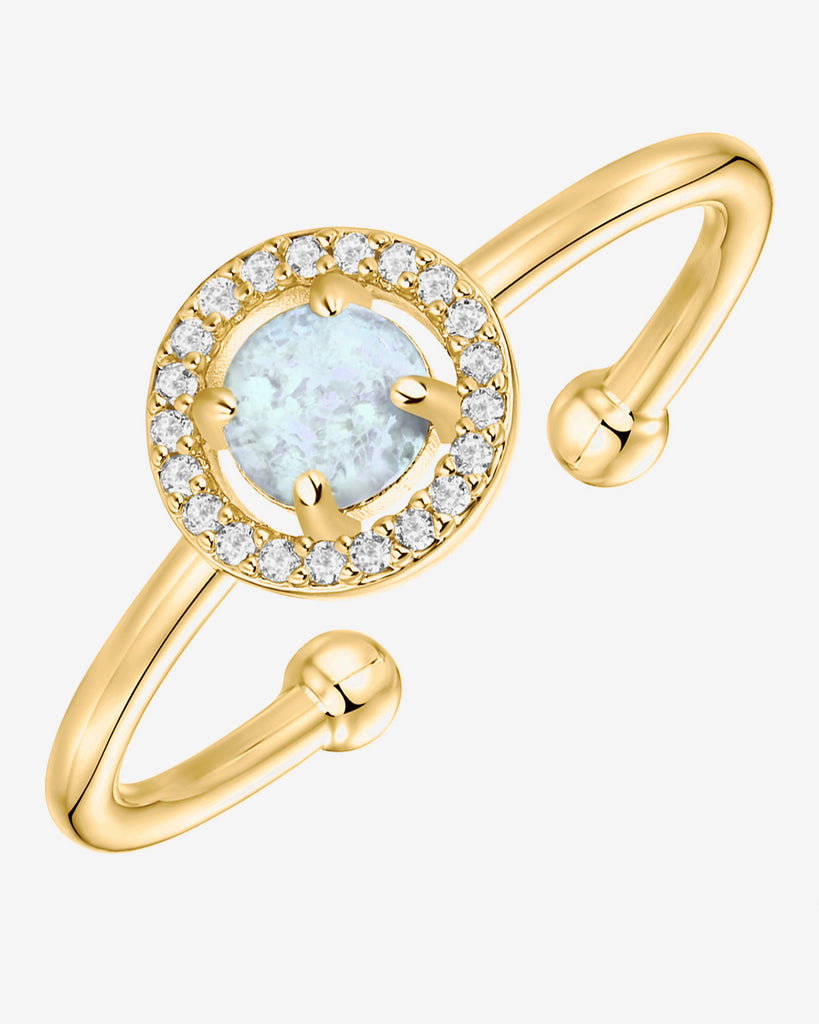 #Variant_Yellow Gold White Opal