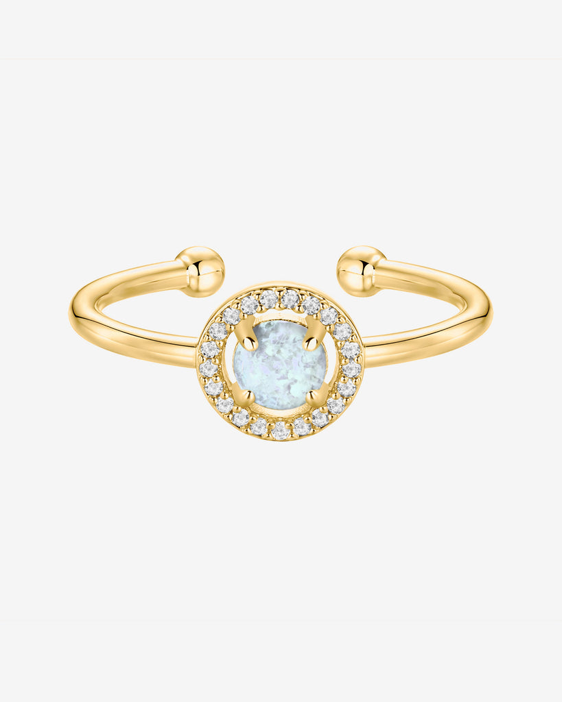 #Variant_Yellow Gold White Opal