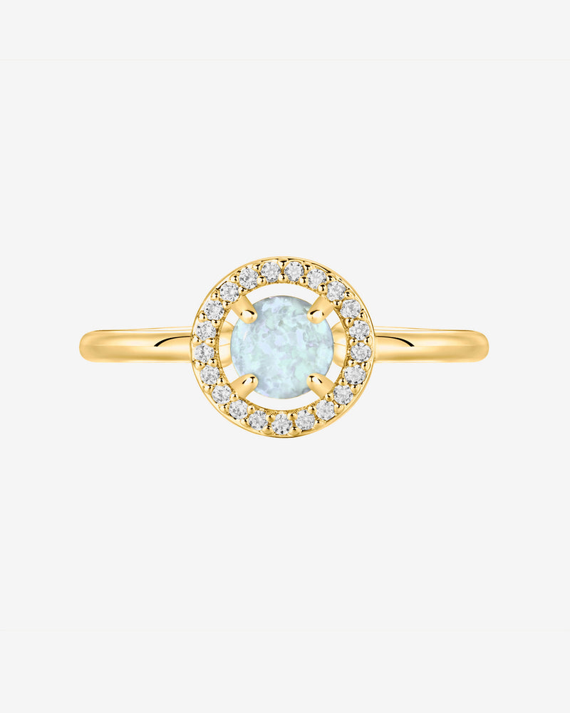 #Variant_Yellow Gold White Opal