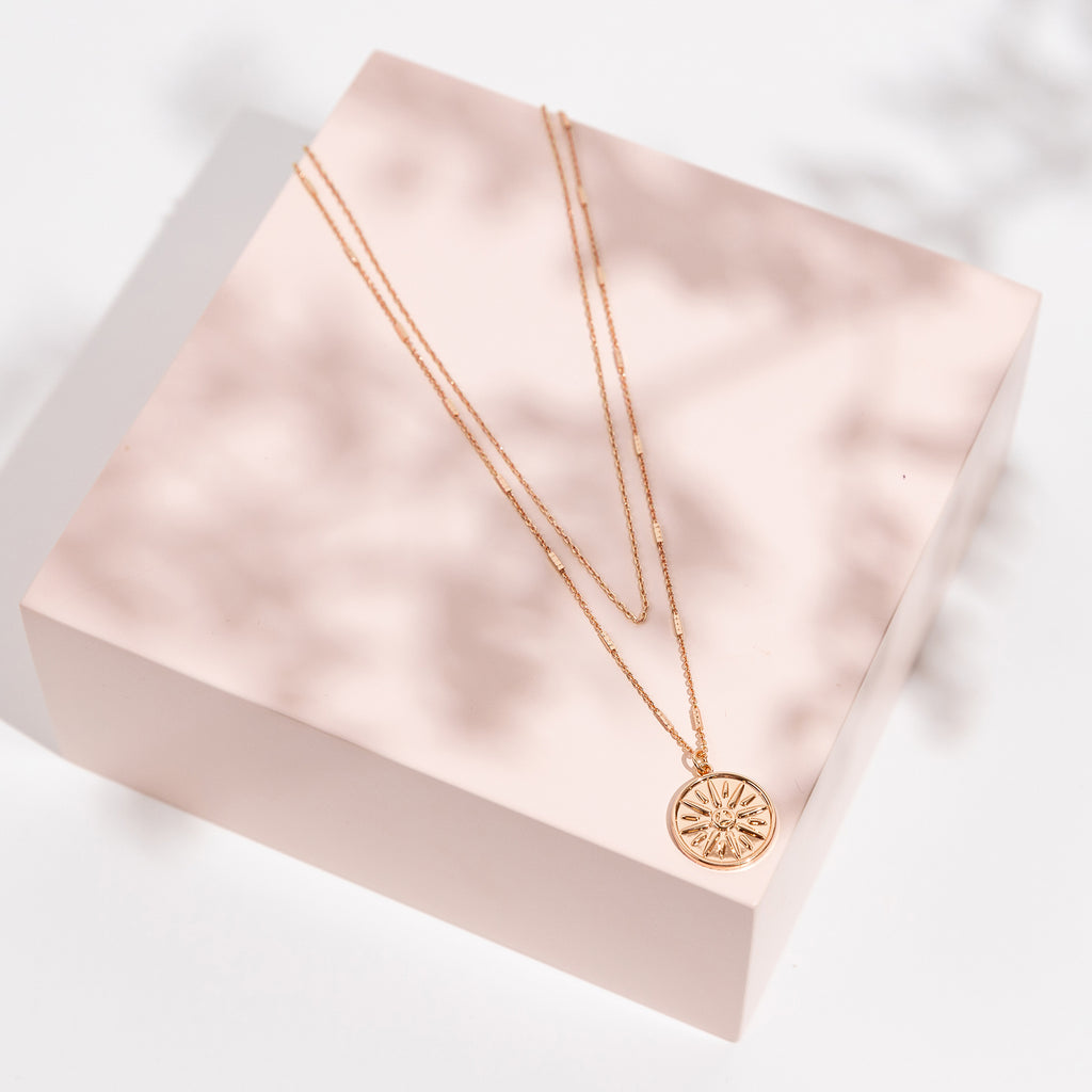 Coin Pendant  Necklace 