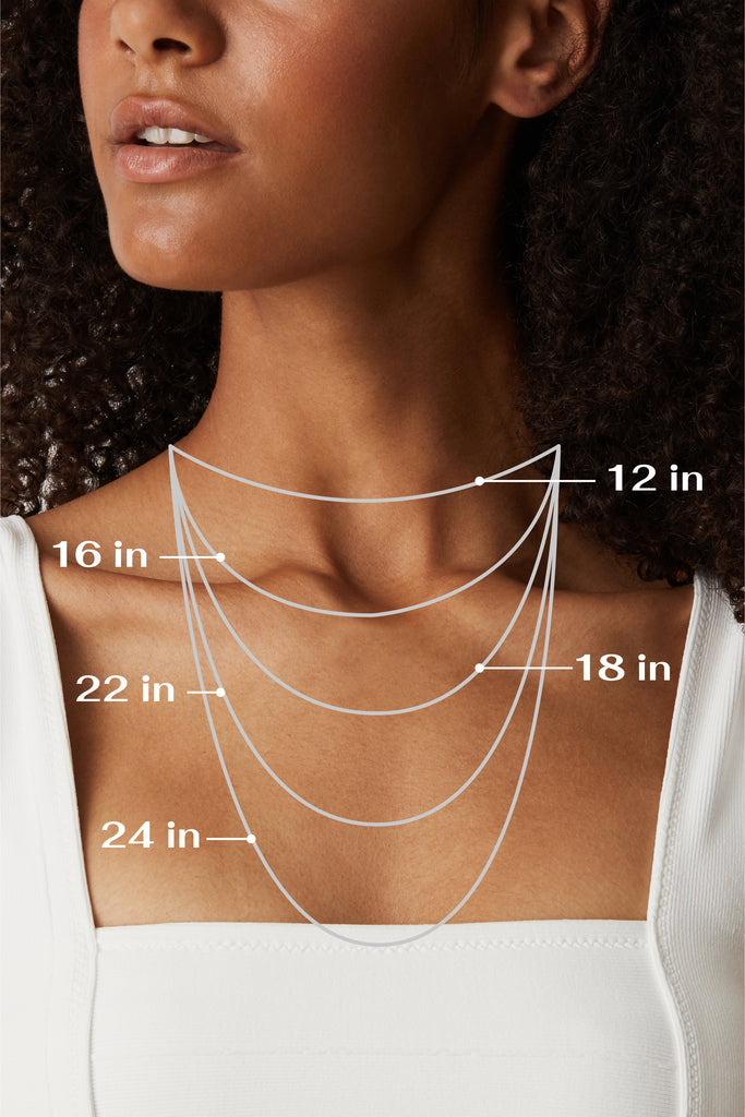 Pavoi Necklace Size Guide