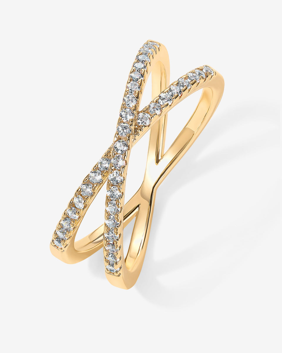 Juliet Ring | Pavoi Jewelry | Crisscross Fashion Ring