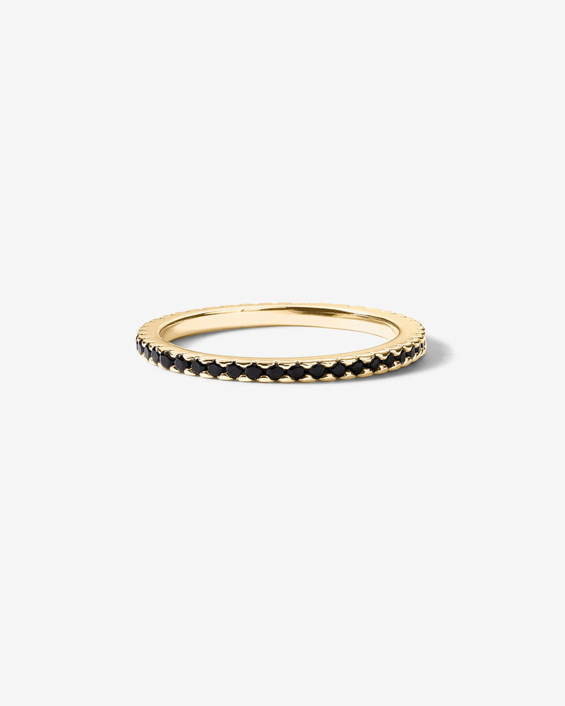#Variant_Yellow Gold / Black Cubic Zirconia
