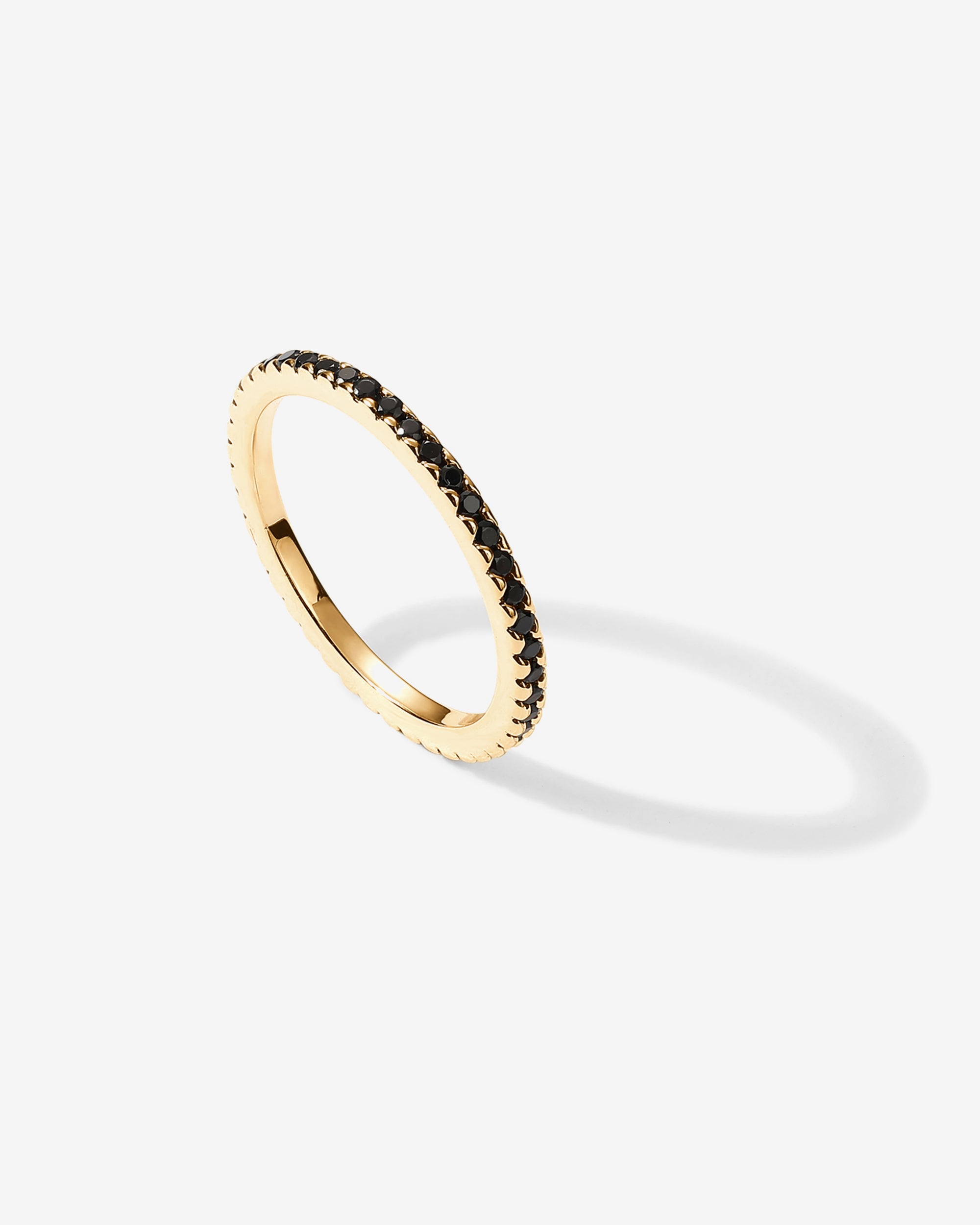 Mila Eternity Band | Pavoi Jewelry | Dainty Stackable Rings