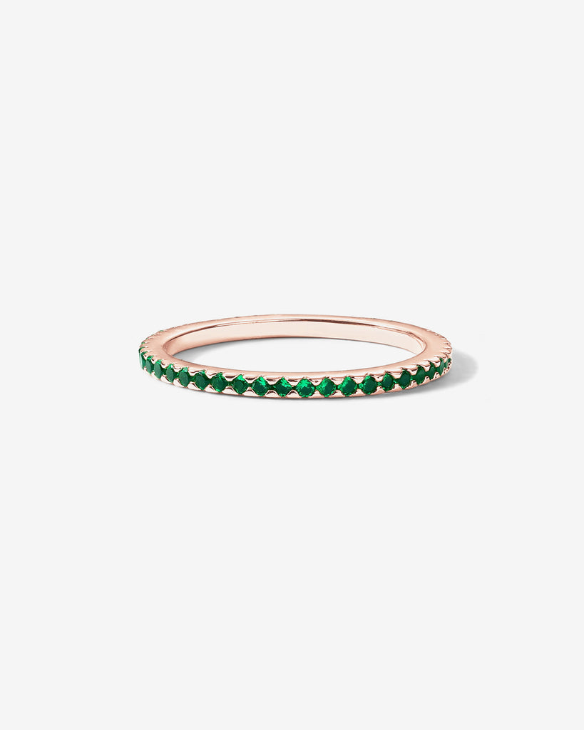 #Variant_Rose Gold / Green Cubic Zirconia