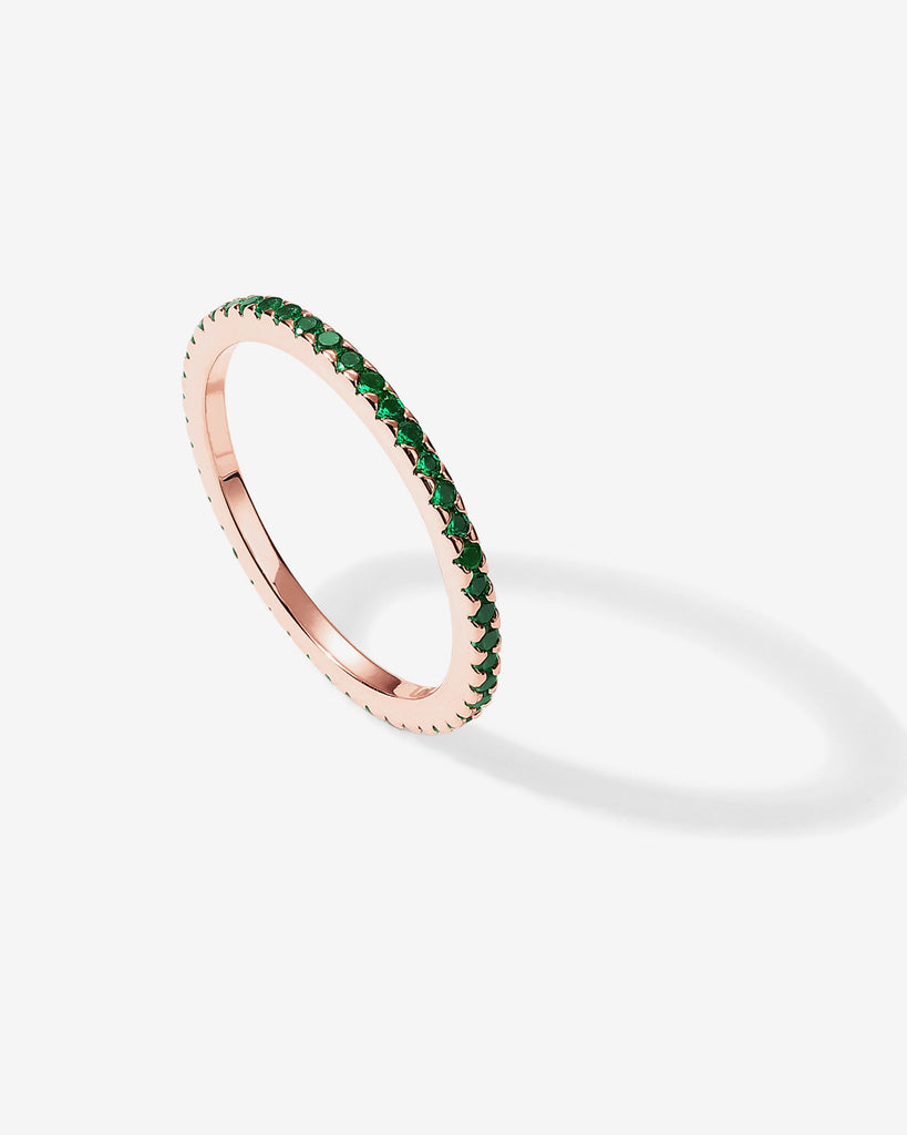 #Variant_Rose Gold / Green Cubic Zirconia